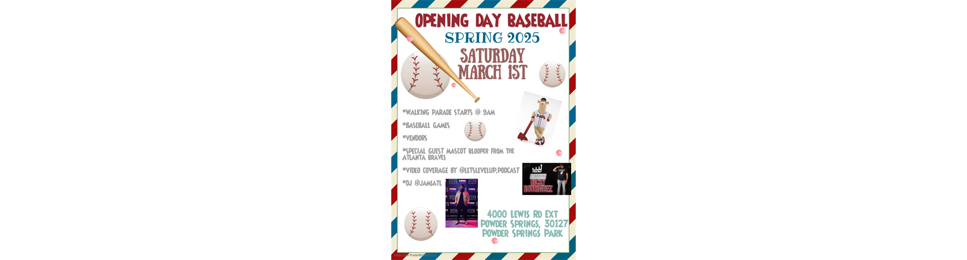 Join Us For Opening Day 2025